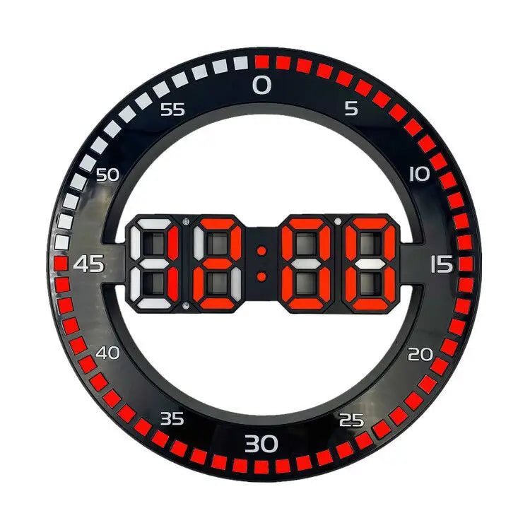 3D LED Wall Clock – view 7