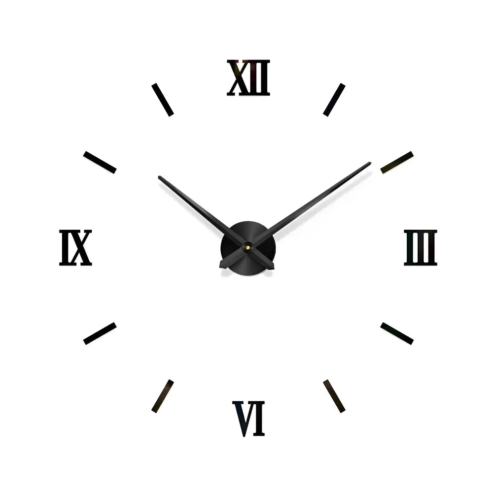 3D Sticker Wall Clock – view 8