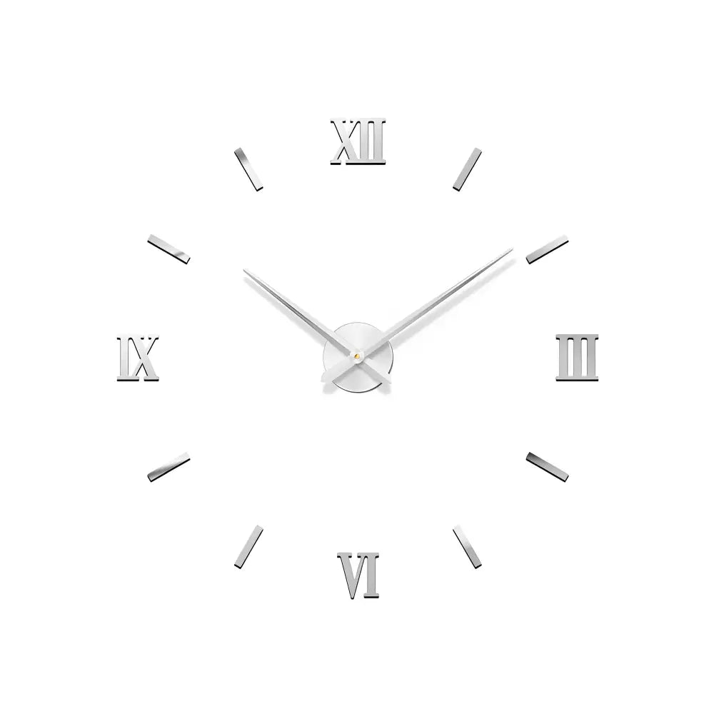 3D Sticker Wall Clock – view 10