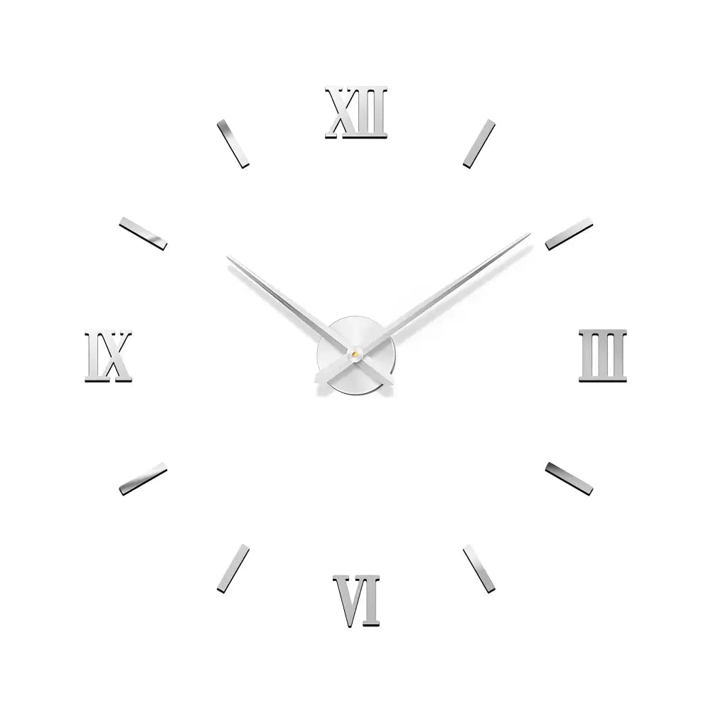 3D Sticker Wall Clock – view 12