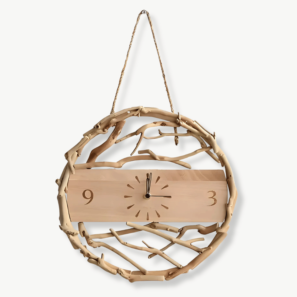 Natural Branches Wall Clock – Standard