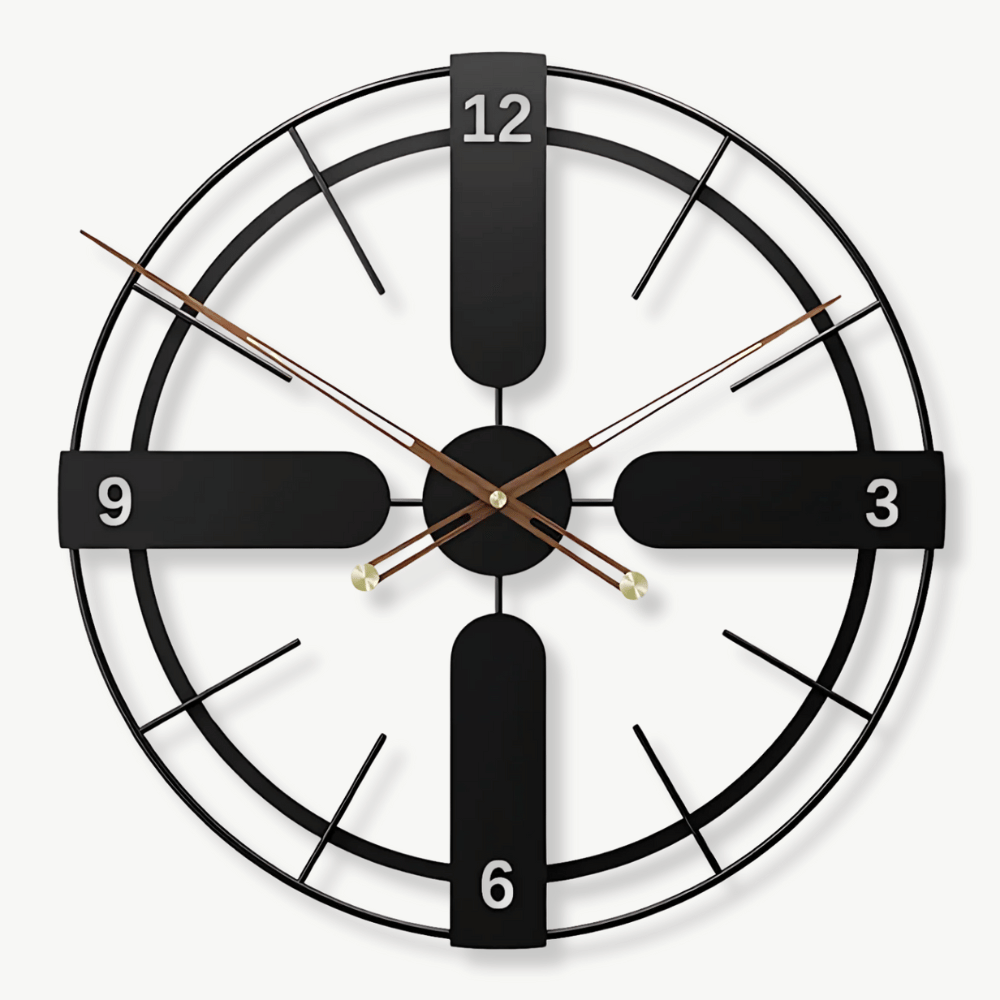Cross Design Wall Clock – Standard