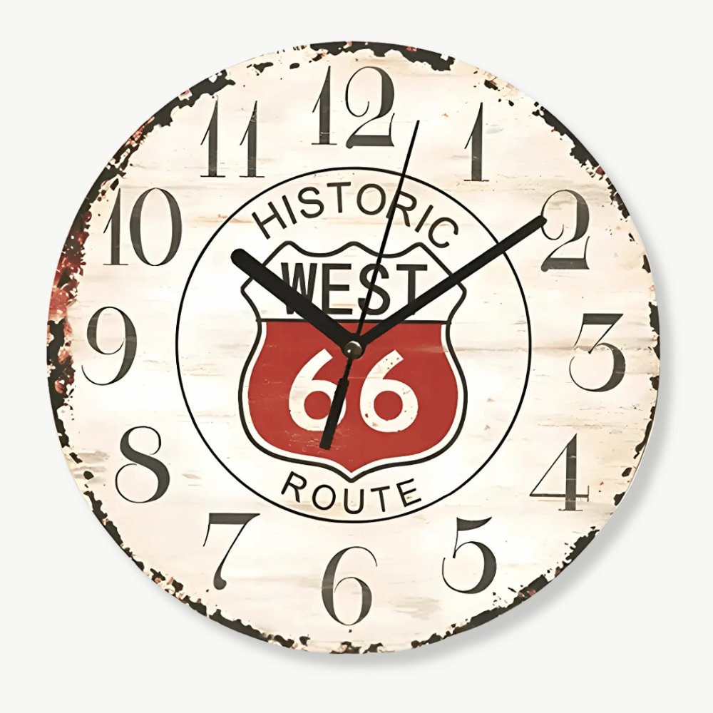 Route 66 Wall Clock – Standard