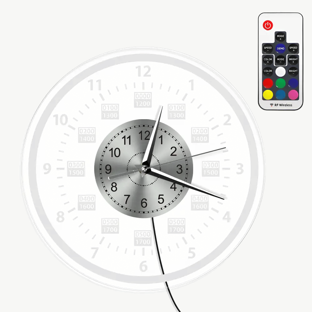 LED Backlit Wall Clock – Standard