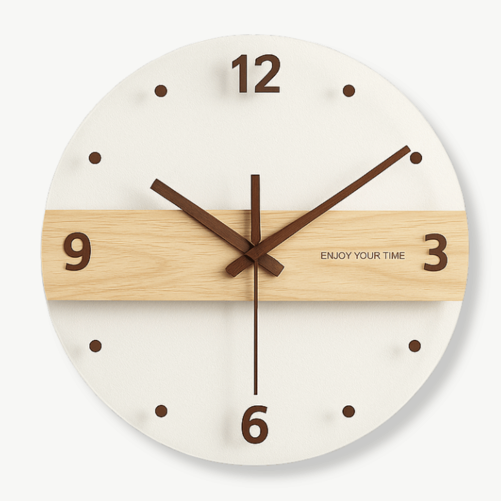 Wood and Acrylic Wall Clock – Standard