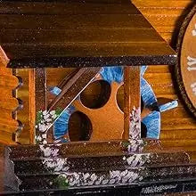 Wooden Chalet Cuckoo Wall Clock – view 10