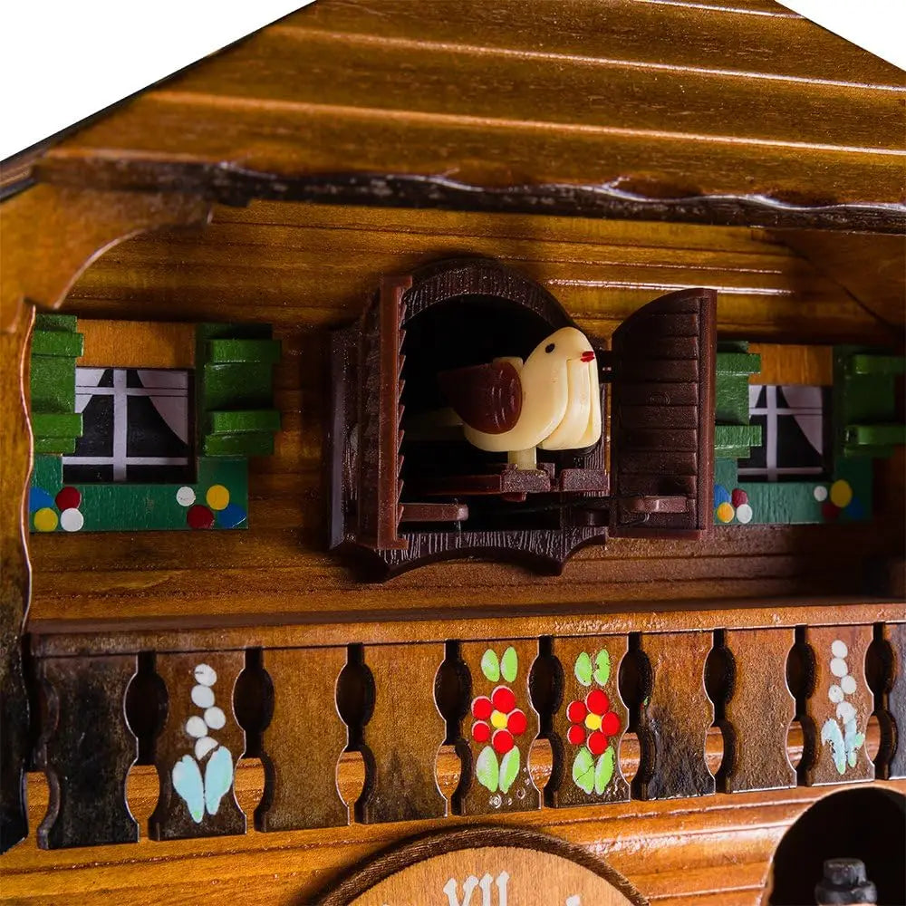 Wooden Chalet Cuckoo Wall Clock – view 9