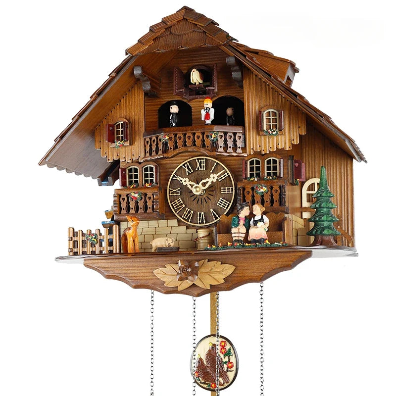 Swiss Cuckoo Wall Clock – Dial Arabe