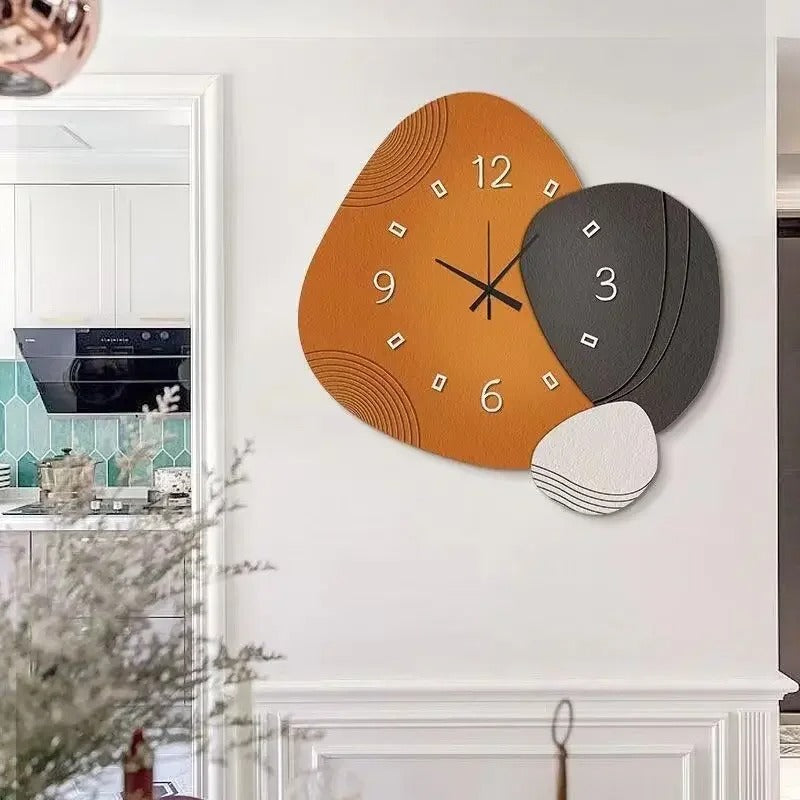 Abstract Design Wall Clock – product view 2