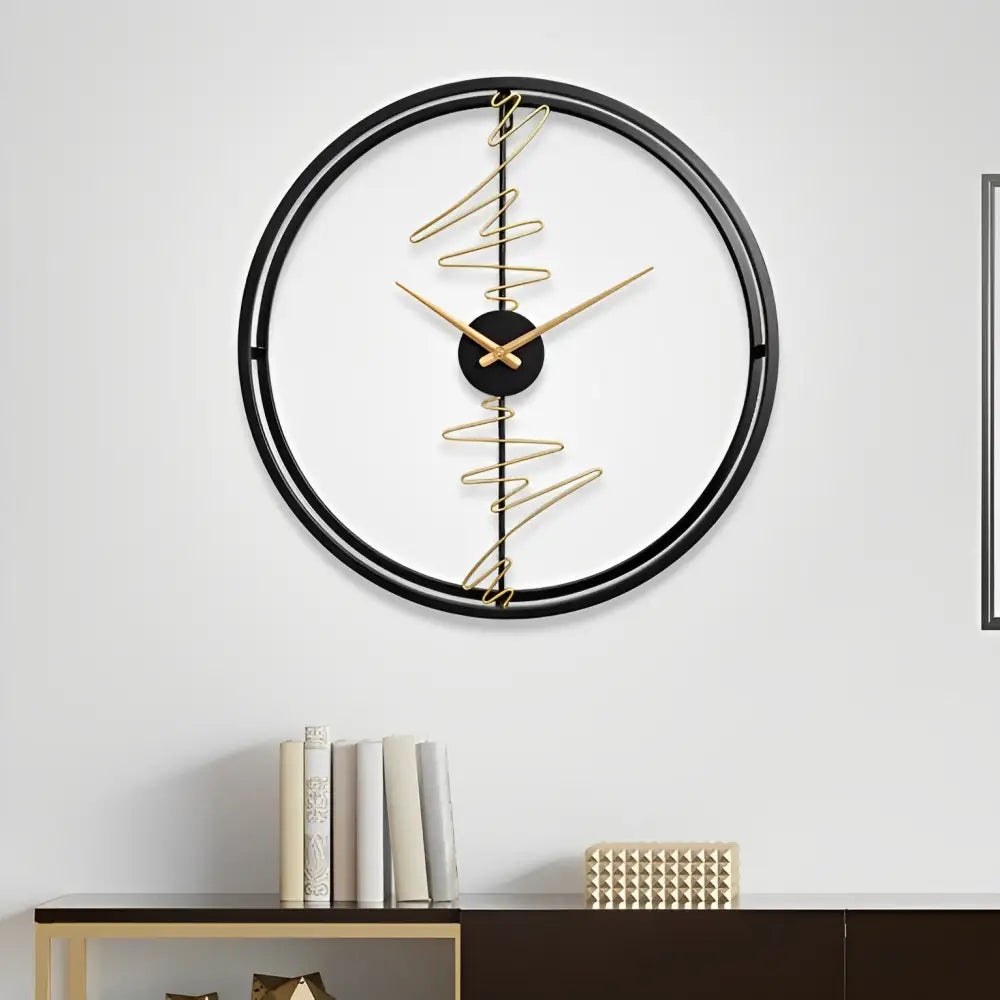 Abstract Detail Circle Wall Clock – view 3