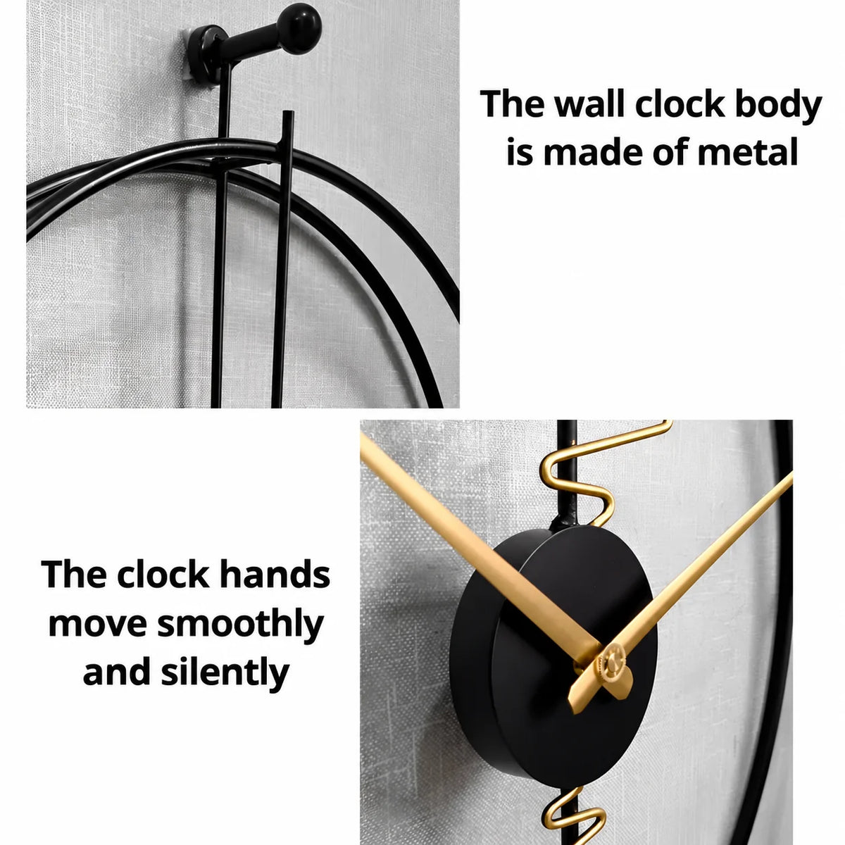 Abstract Detail Circle Wall Clock – image 7