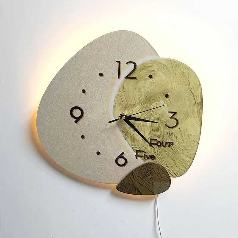 Abstract Shape Wall Clock – product view 6