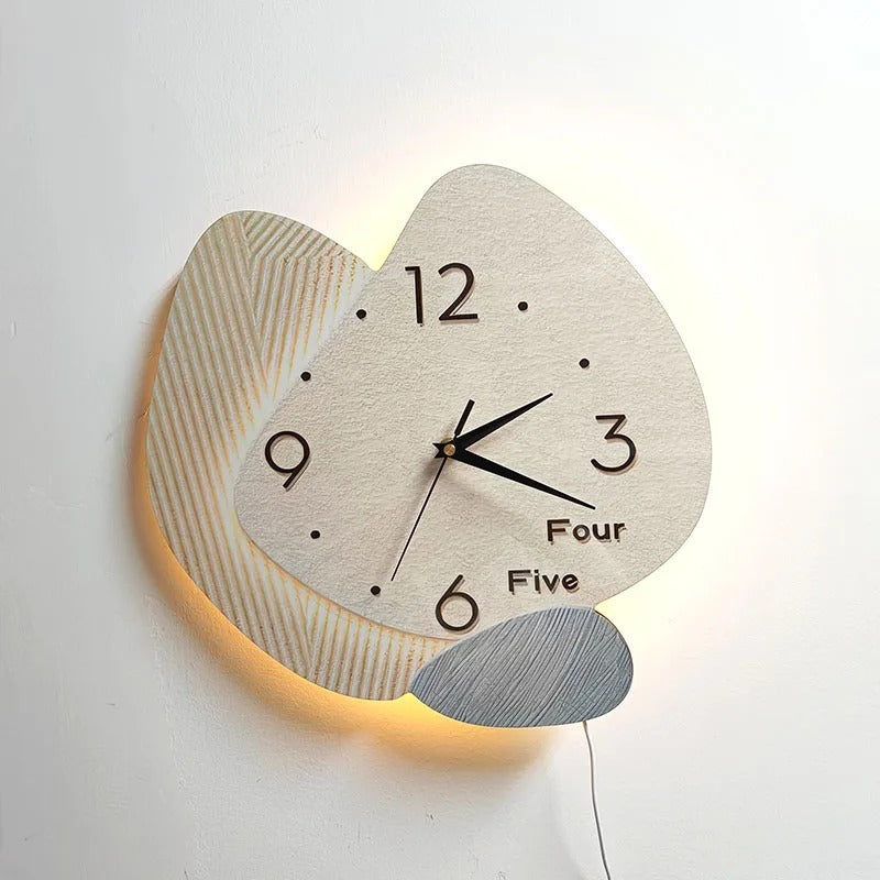 Abstract Shape Wall Clock – product view 7