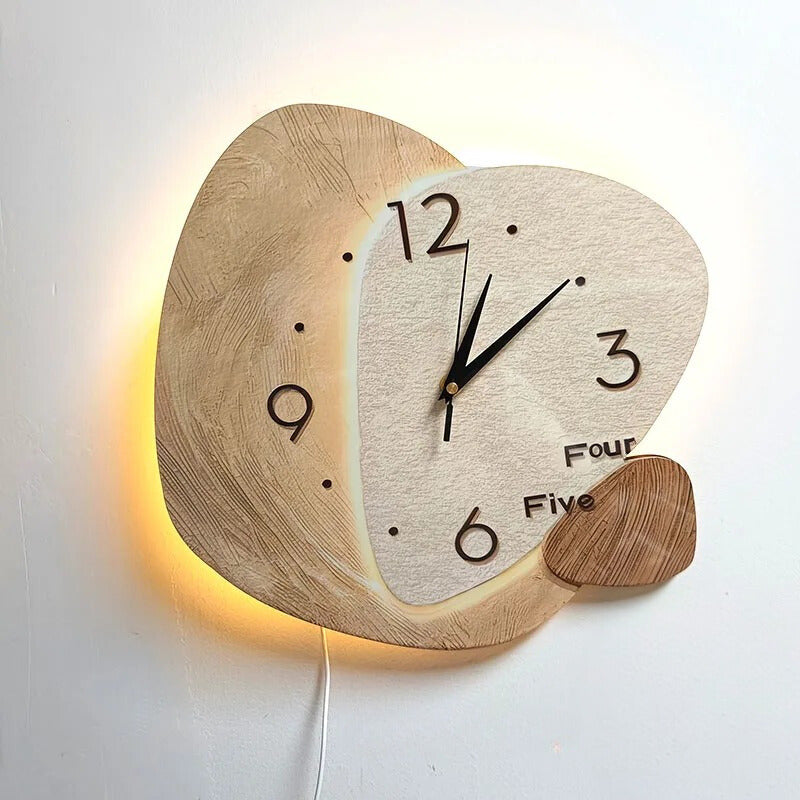 Abstract Shape Wall Clock – product view 11