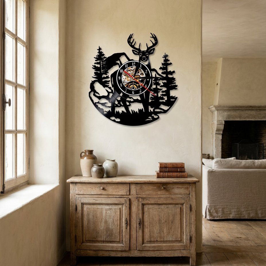 Animal Forest Wall Clock – product view 2