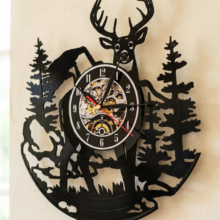 Animal Forest Wall Clock – product view 3