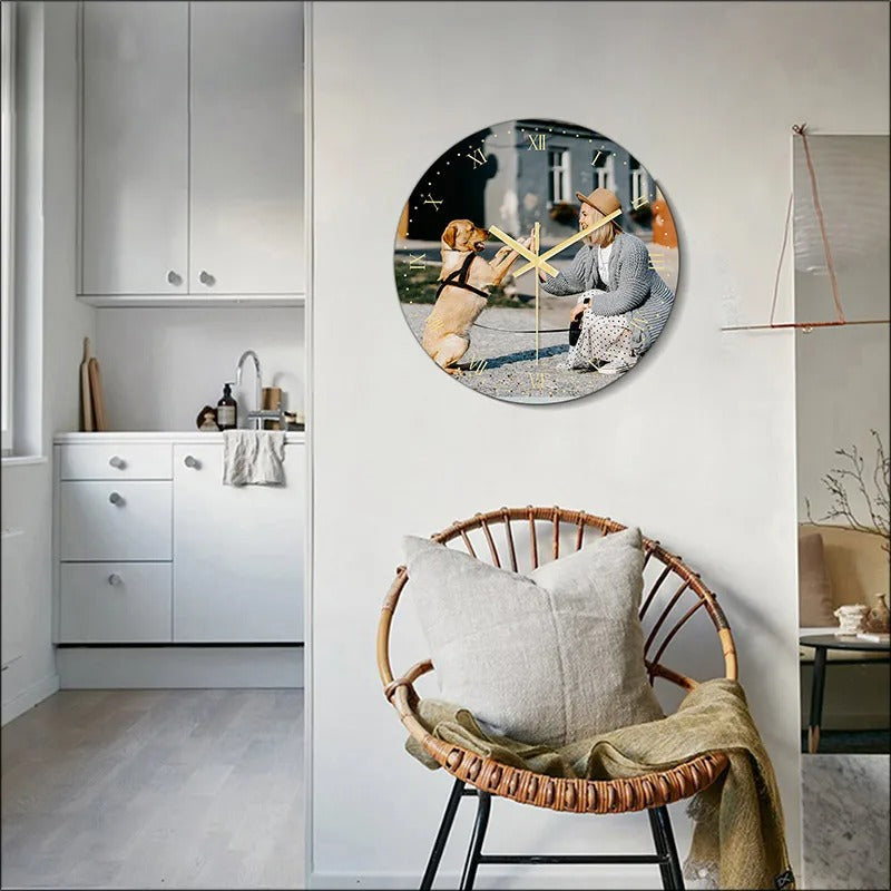 Animal Portrait Wall Clock – product image