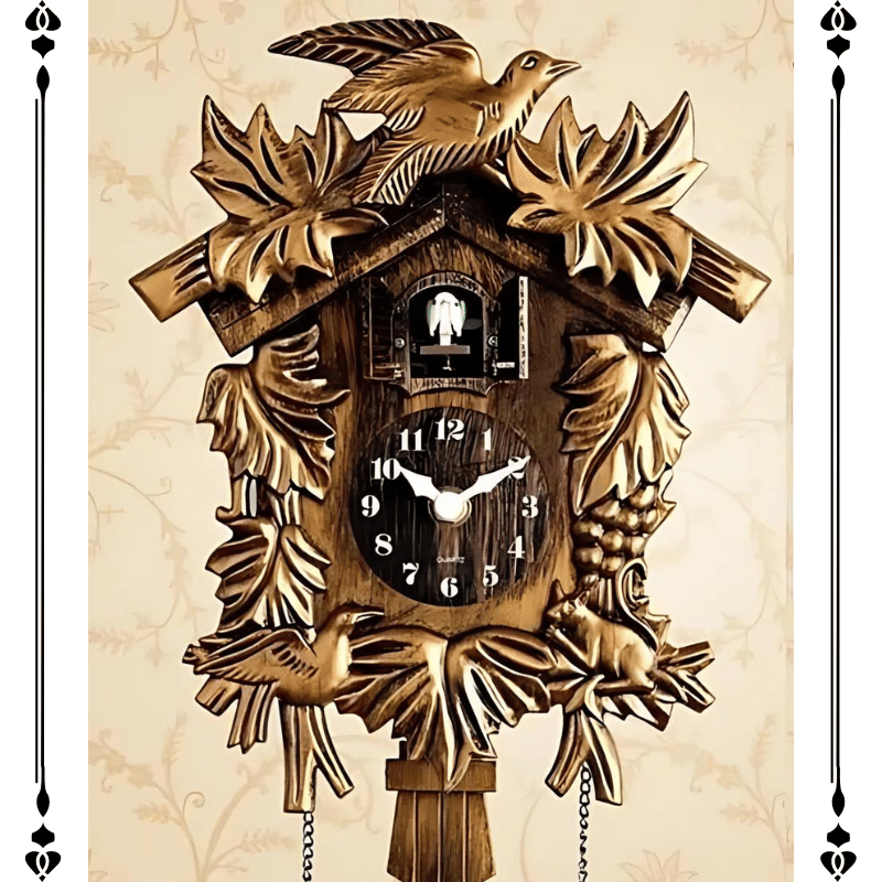 Antique Cuckoo Wall Clock – view 4