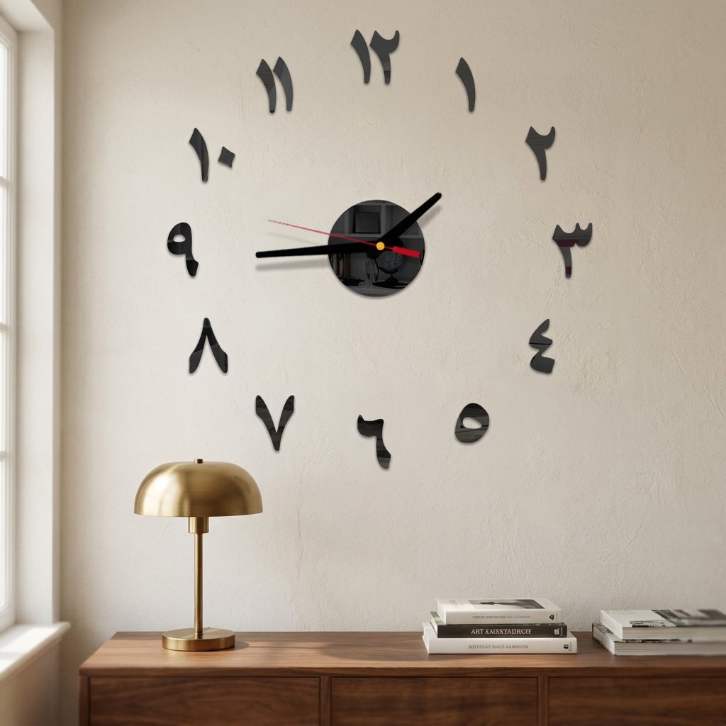 Arabic Numbers Wall Clock – product image