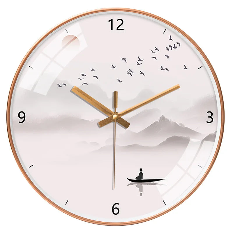 Asian Zen Wall Clock – product view 2