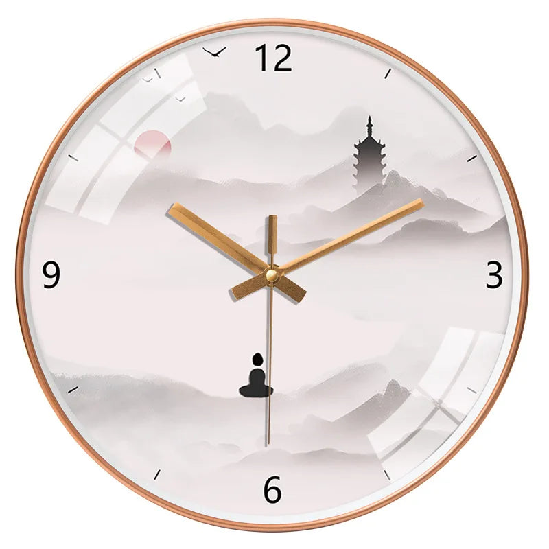 Asian Zen Wall Clock – product view 3