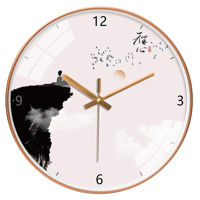 Asian Zen Wall Clock – product view 4