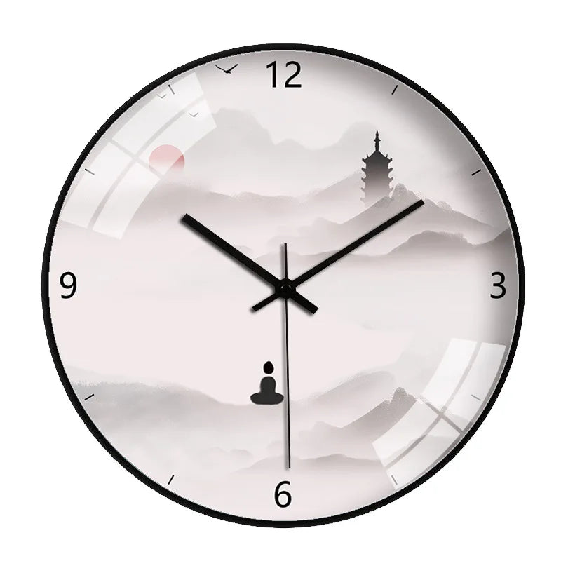 Asian Zen Wall Clock – product view 8