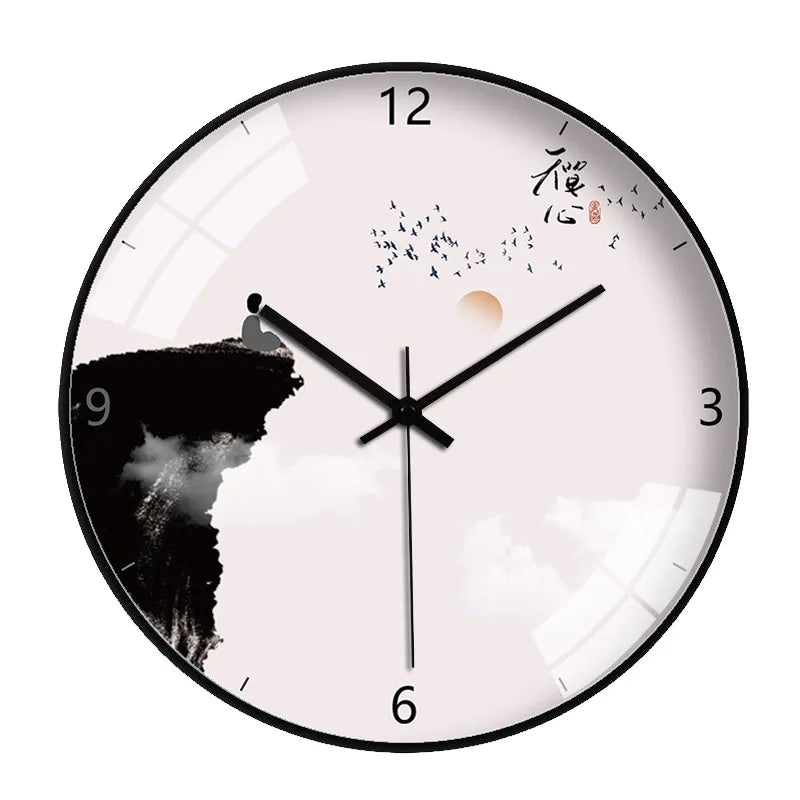 Asian Zen Wall Clock – product view 9