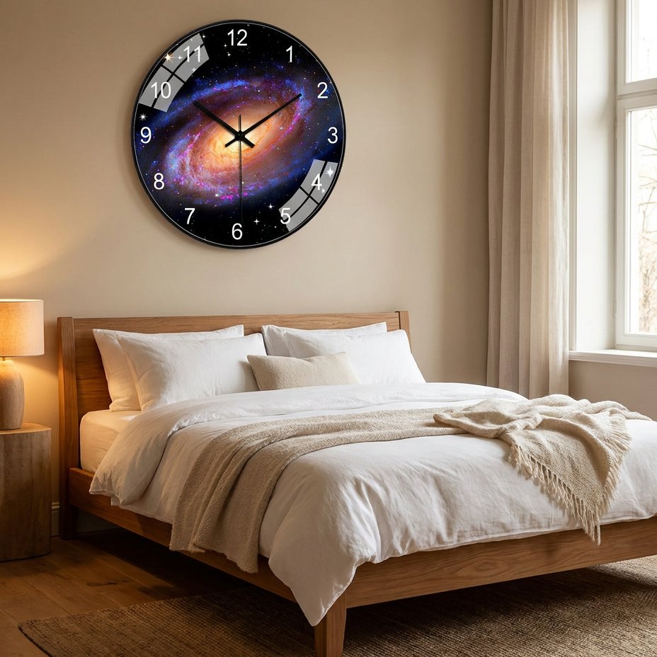 Astral Space Wall Clock – product view 2