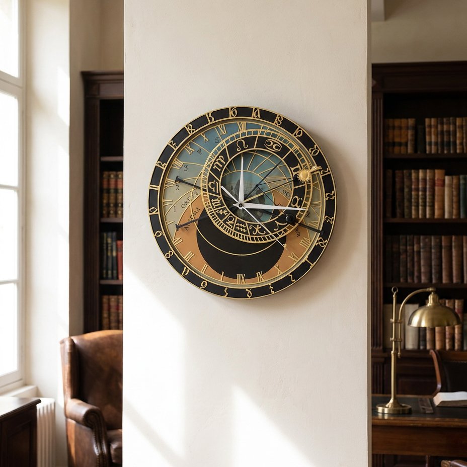 Astronomical Wall Clock – product image