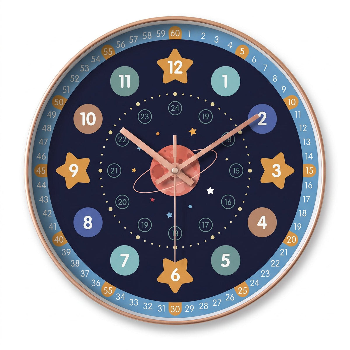 Astronomy Children's Wall Clock – product view 5