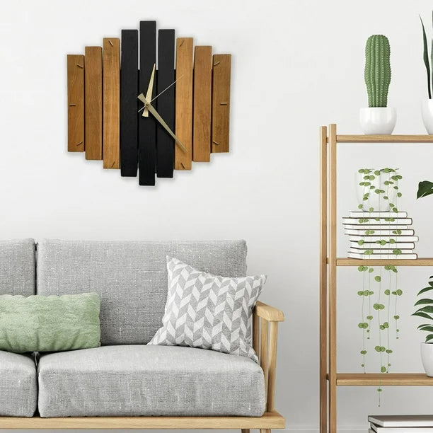 Asymmetrical Zen Wall Clock – product view 3