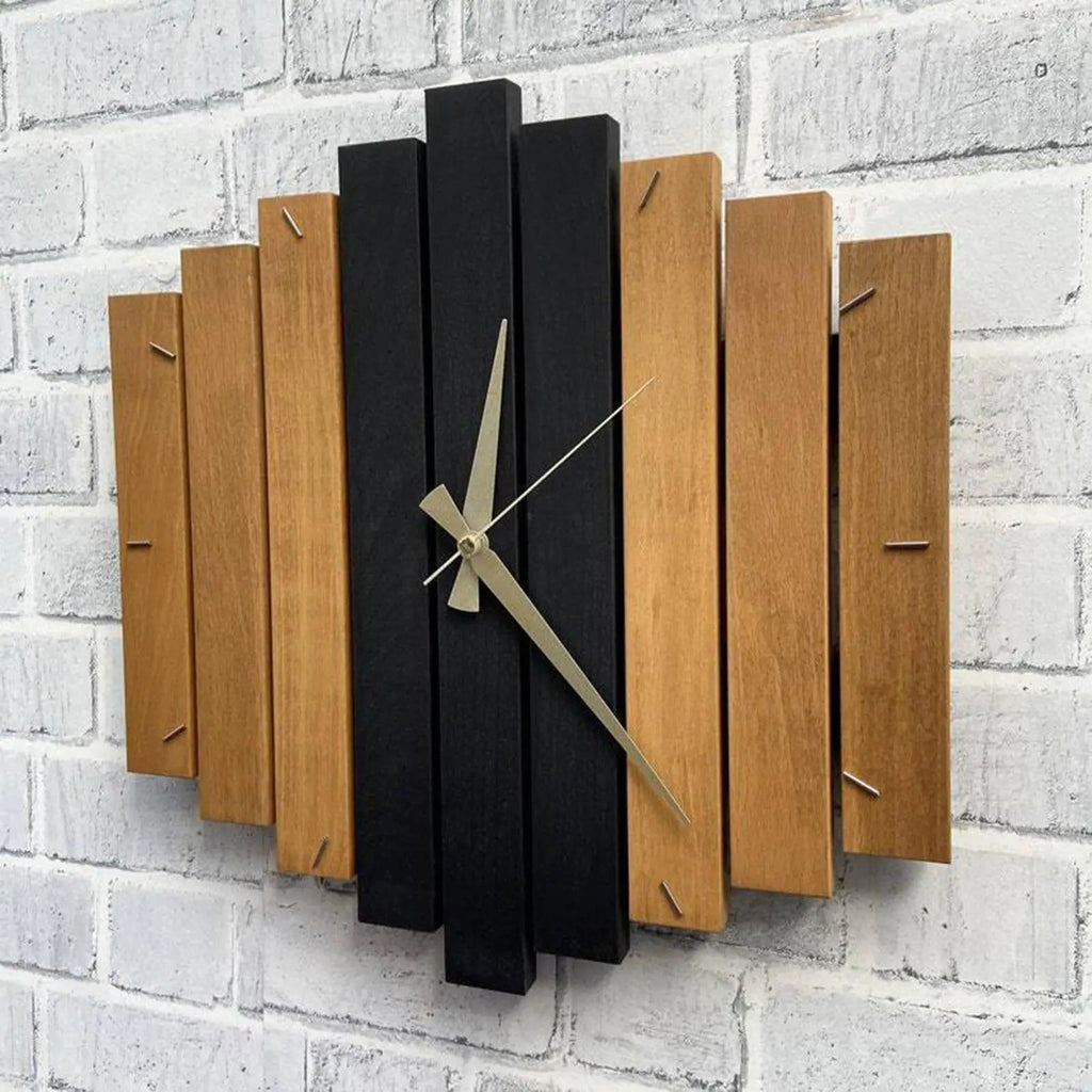 Asymmetrical Zen Wall Clock – product view 6