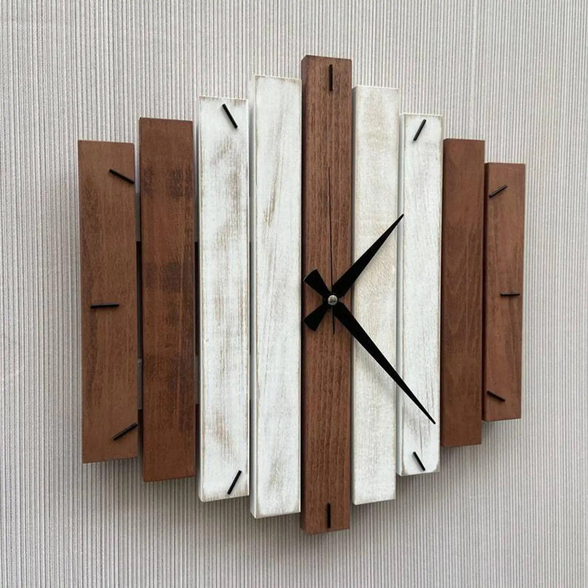 Asymmetrical Zen Wall Clock – product view 7