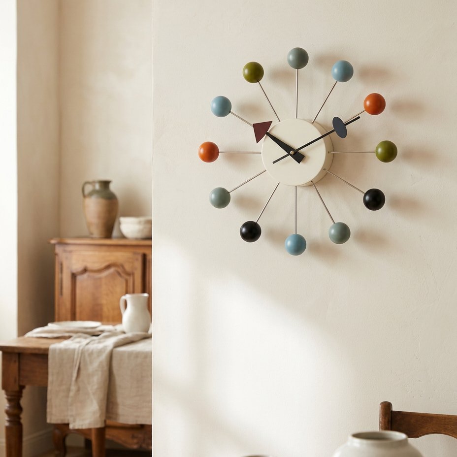 Atomic Design Wall Clock – product image