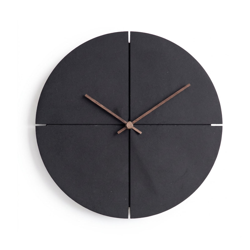 Black Circle Wall Clock – product view 5