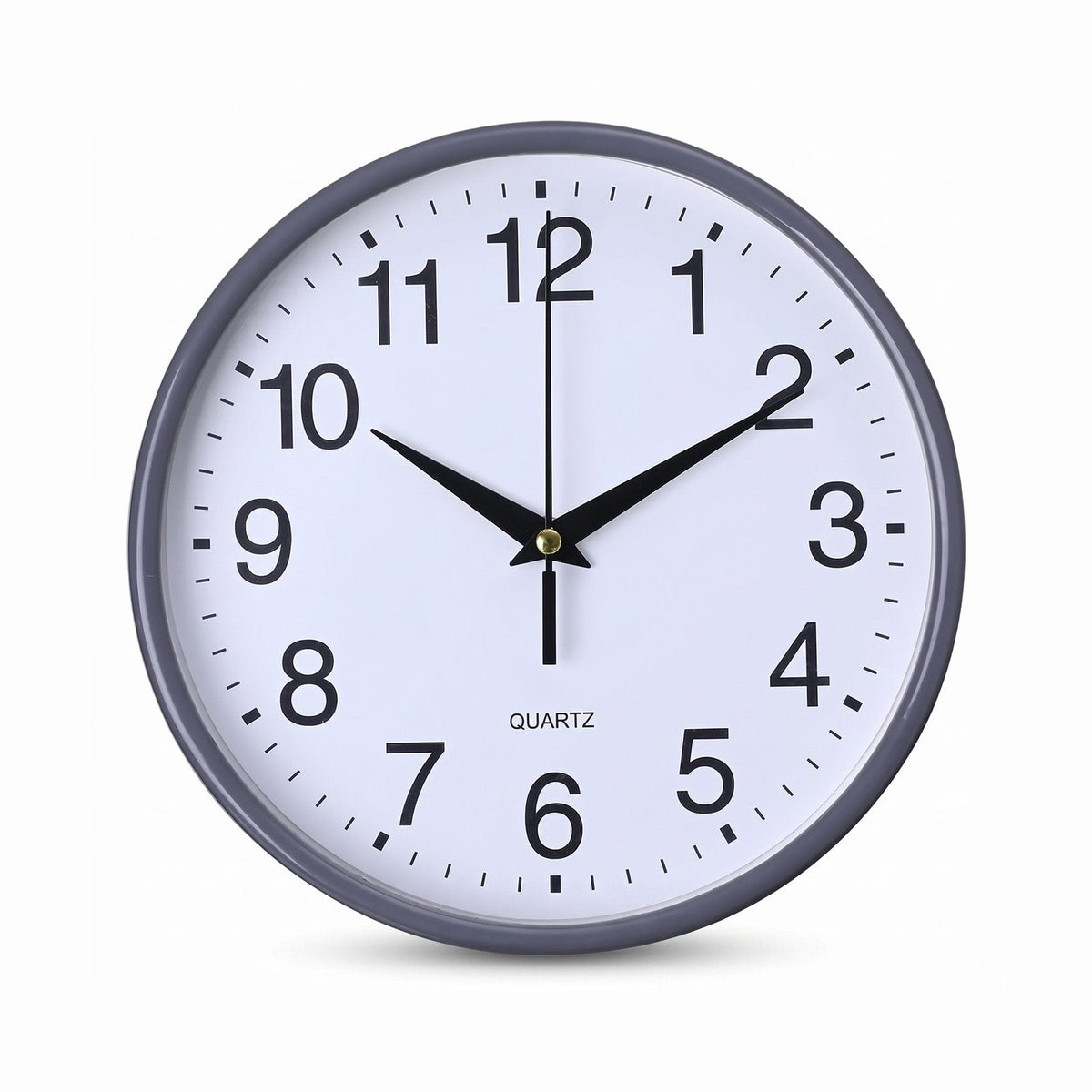 Black Numbers Wall Clock – product view 3