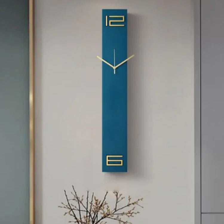 Black Rectangular Wall Clock – product view 8