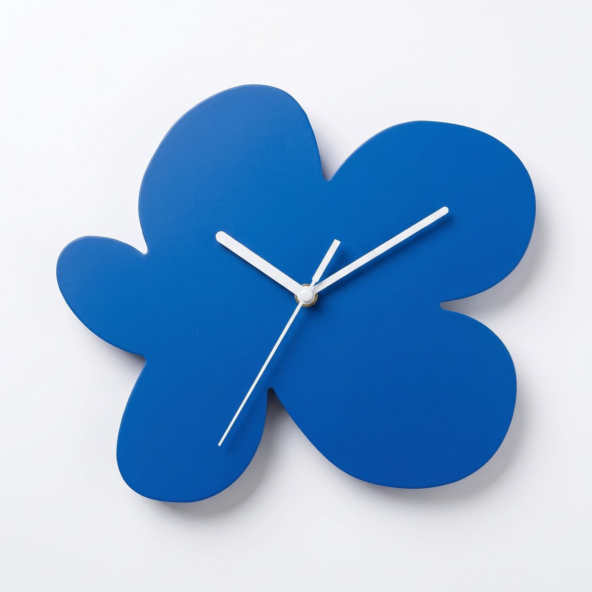Blue Flower Wall Clock – product view 5