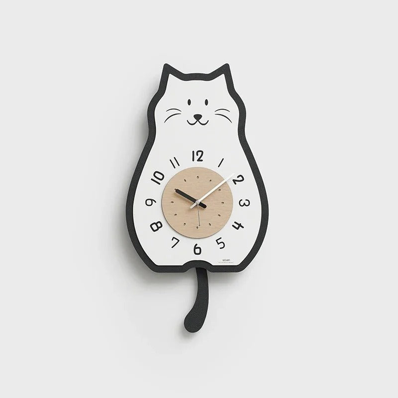 Cat Shape Wall Clock – product view 4