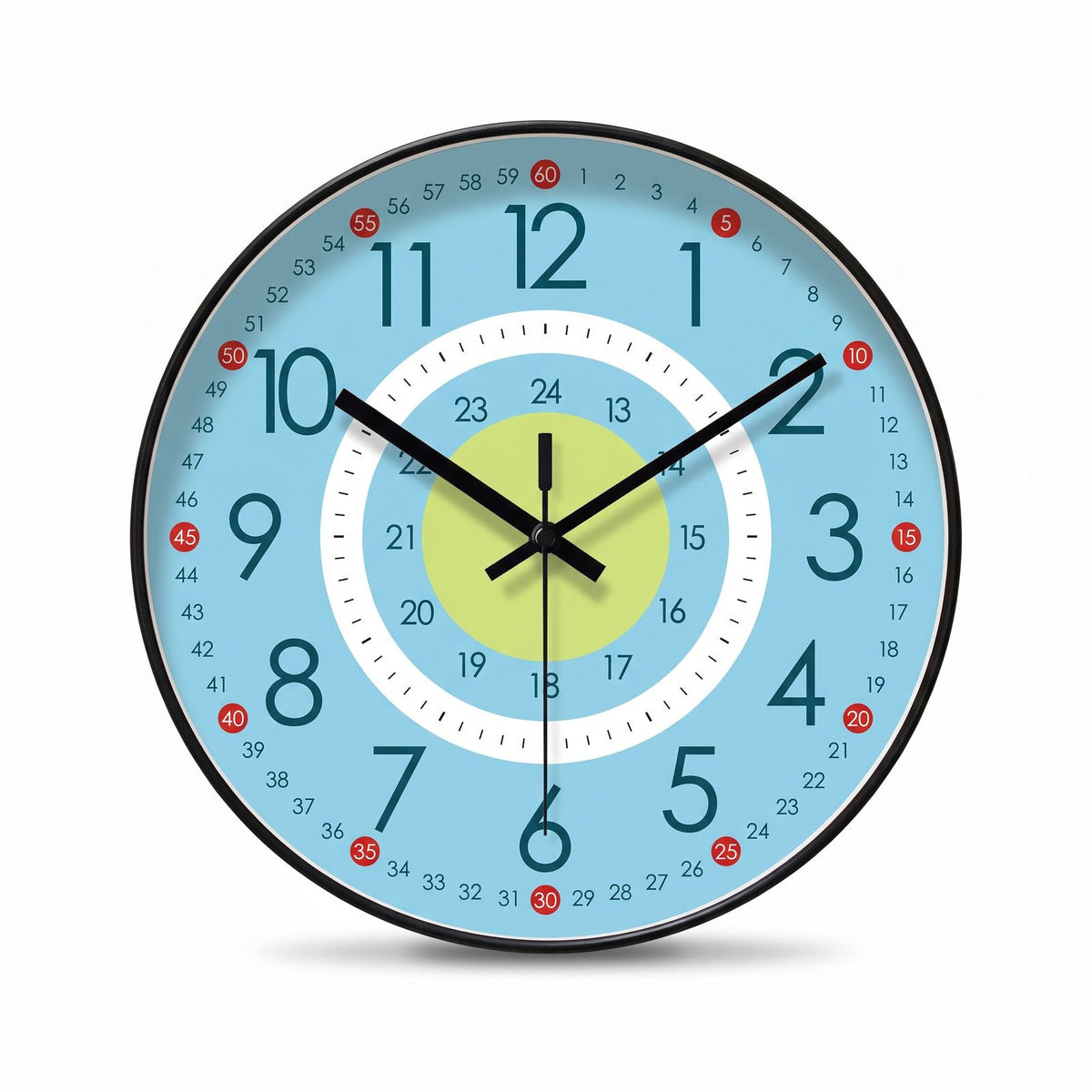 Children's Learning Time Wall Clock – product view 6