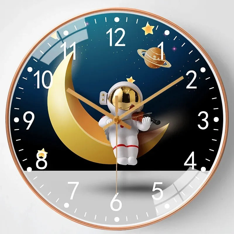 Children's Space Wall Clock – product view 6