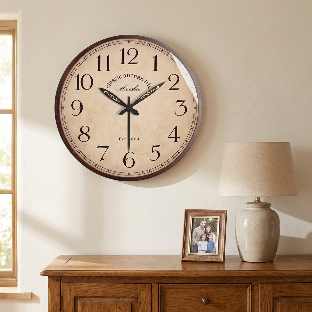 Classic Vintage Wall Clock – product image