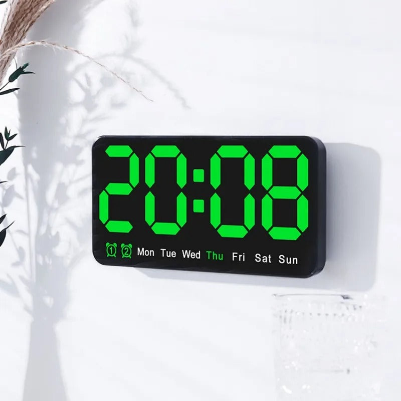 Clear Display Digital LED Wall Clock – product view 7