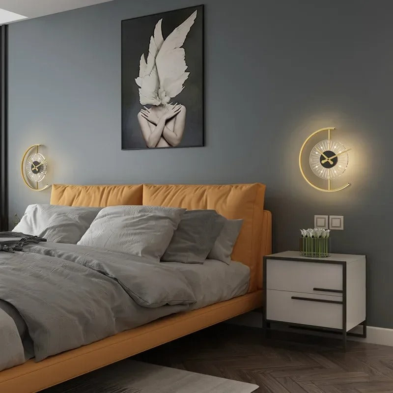 Contemporary LED Wall Clock – product view 2