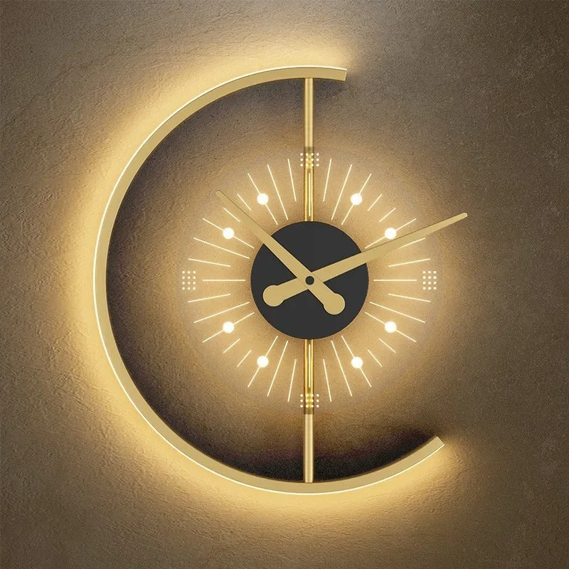 Contemporary LED Wall Clock – product view 3