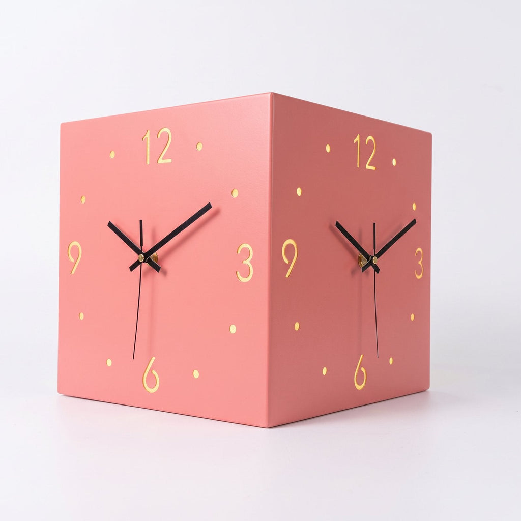 Corner LED Wall Clock – product view 6