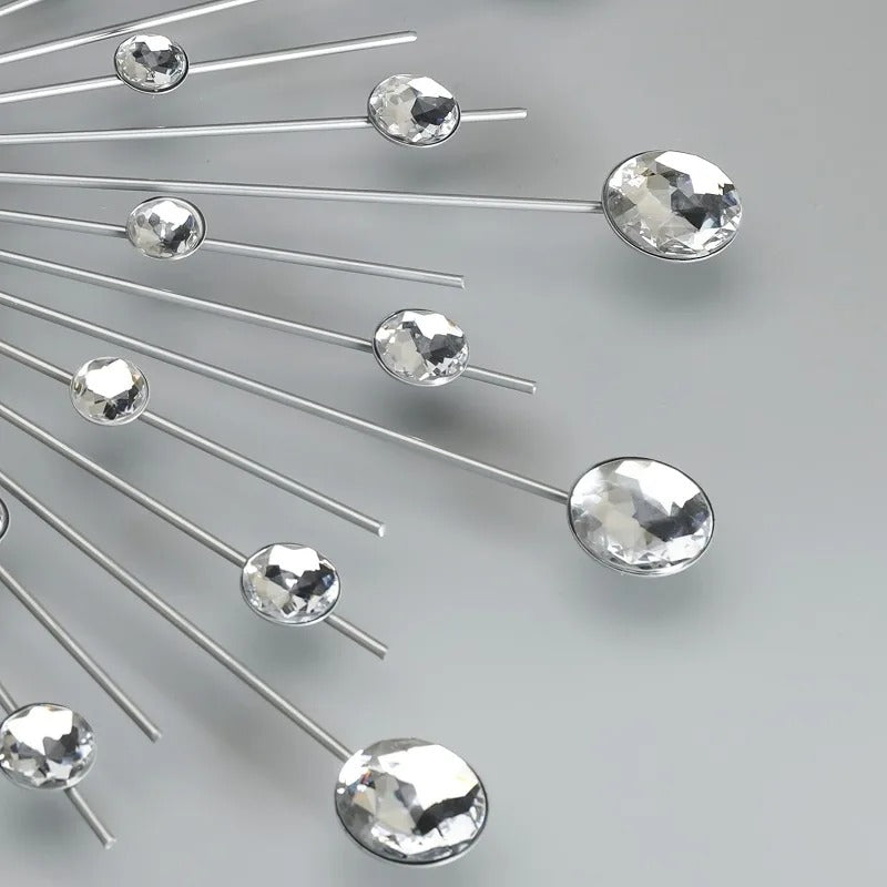 Crystal Star Wall Clock – product view 3