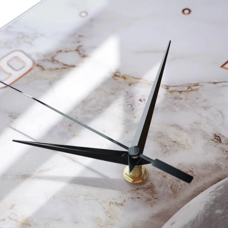 Cube Moon Wall Clock – product view 4