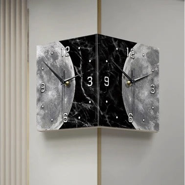Cube Moon Wall Clock – product view 7